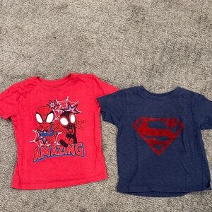 Spidey and his Amazing Friends and Superman  T-Shirts